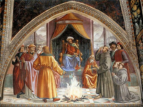 The Test of Fire, 1482, Domenico Ghirlandaio