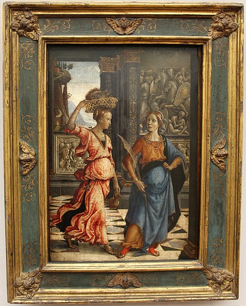 Judith with her servant, 1489, Domenico Ghirlandaio