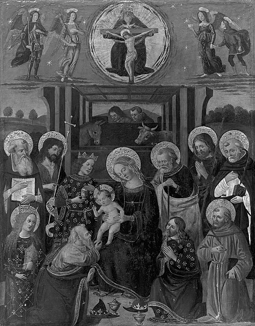 Adoration of the Kings, , Domenico Ghirlandaio