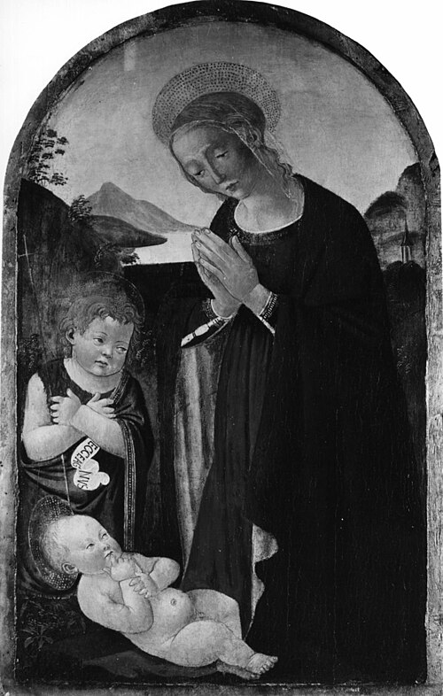 Mary, John and Christ as a Child, , Domenico Ghirlandaio