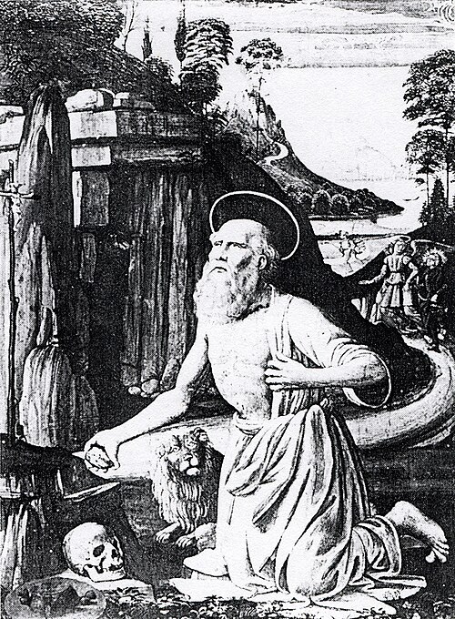 Saint Jerome, , Domenico Ghirlandaio