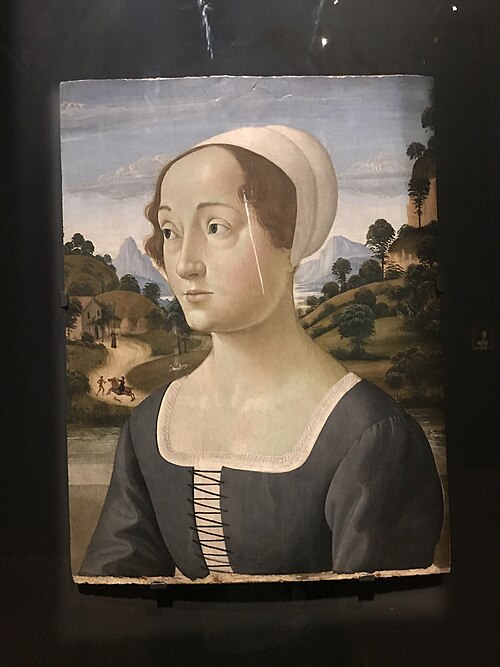 Portrait d'une femme, 1485, Domenico Ghirlandaio