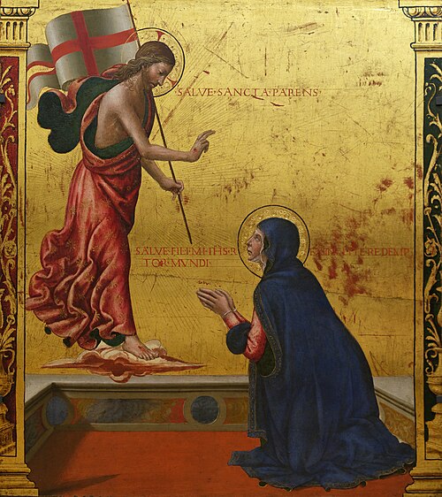 L'Apparition du Christ à la Vierge, 1490, Domenico Ghirlandaio
