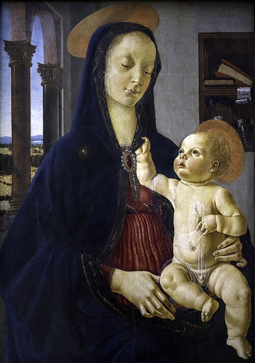 La Vierge et l'Enfant, 1475, Domenico Ghirlandaio
