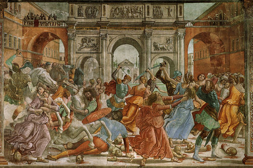 Le Massacre des Innocents, , Domenico Ghirlandaio