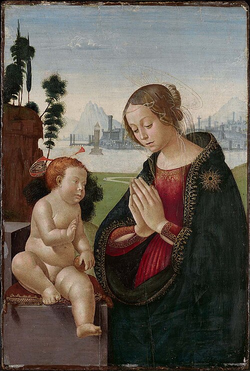 Vierge à l'Enfant, , Domenico Ghirlandaio