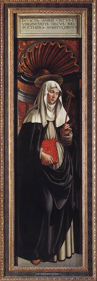 St Catherine of Siena, 1490, Domenico Ghirlandaio