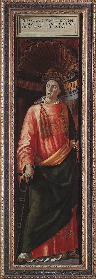 St Lawrence, 1490, Domenico Ghirlandaio