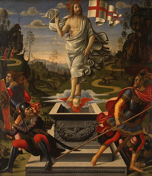 La Résurrection du Christ, 1492, Domenico Ghirlandaio