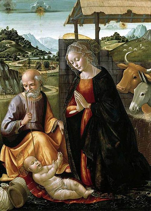 Nativité, 1492, Domenico Ghirlandaio