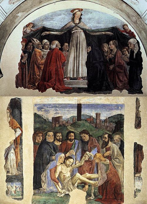 Chapelle Vespucci, 1472, Domenico Ghirlandaio