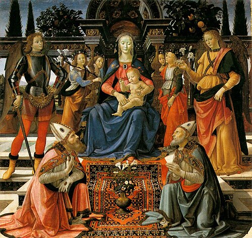 Sacra conversazione degli Ingesuati, 1484, Domenico Ghirlandaio