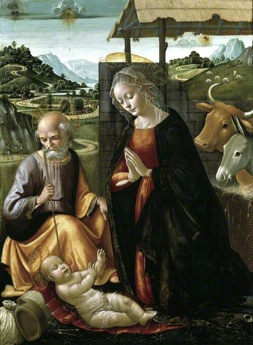 The Nativity, , Domenico Ghirlandaio