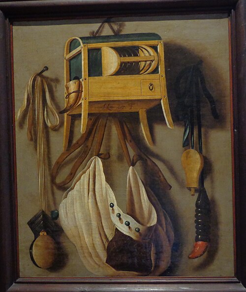Attirail d'oiseleur, 1668, Johannes Leemans