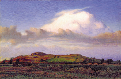 Håsten Hill at Varberg, Sweden, 1896, Nils Kreuger
