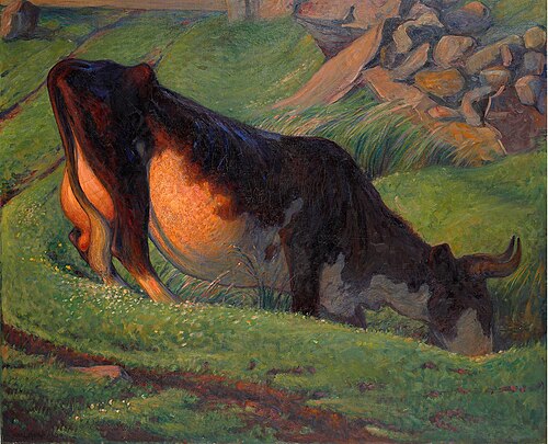Grazing cow, , Nils Kreuger