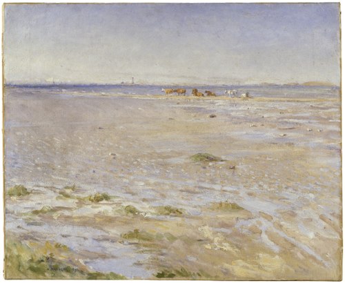 Coastal Scene. Motif from Varberg, 1892, Nils Kreuger
