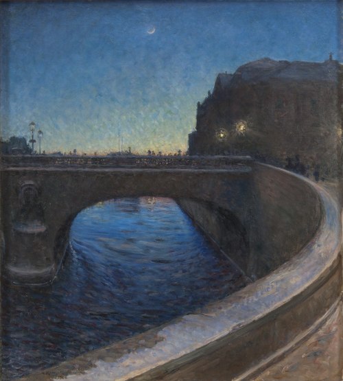 March Evening, 1900, Nils Kreuger