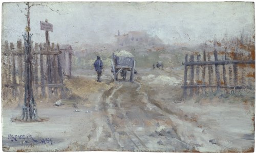 French Landscape, 1883, Nils Kreuger