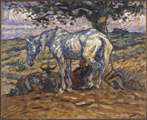 Don Quihote's Horse Rosinante, 1911, Nils Kreuger