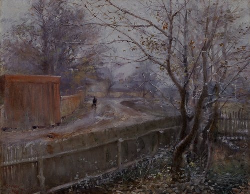 Autumn, Varberg, 1888, Nils Kreuger