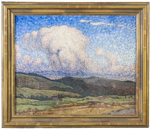 Sunlit Clouds, 1906, Nils Kreuger