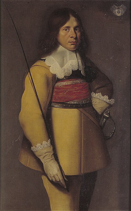 Portrait of Nicolaas Verschoor (1621-1676), 1640, Hendrick Coster
