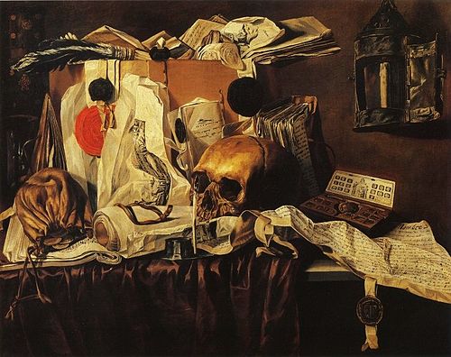Vanité, 1660, N.L. Peschier