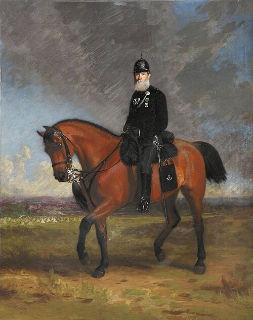 Lieutenant Colonel John Barrow (1808–1898), Paddington Rifles, 1893, Stephen Pearce