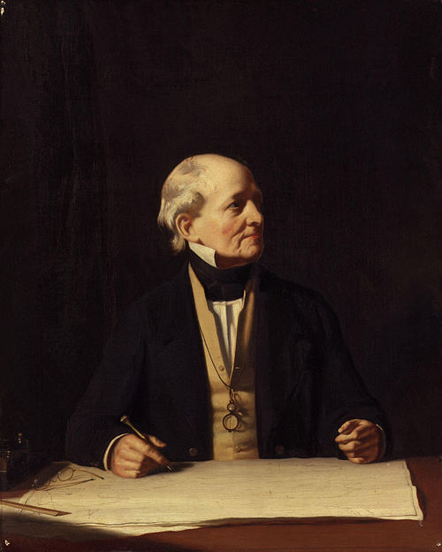 Sir Francis Beaufort, 1850, Stephen Pearce