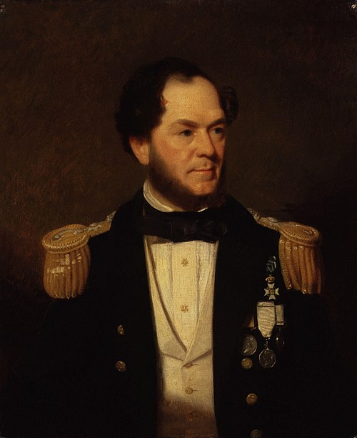 Sir Erasmus Ommanney, 1861, Stephen Pearce