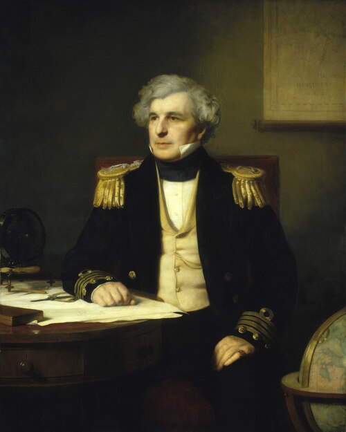 Captain Sir James Clark Ross, 1871, Stephen Pearce