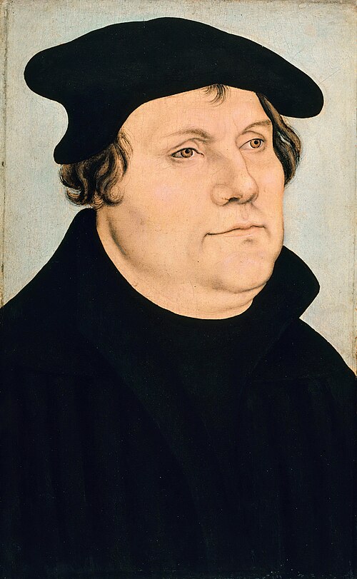 Martin Luther, 1540, Lucas Cranach l'Ancien