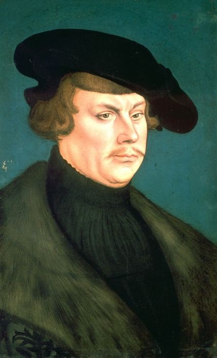 Portrait of an unknown man, 1528, Lucas Cranach l'Ancien