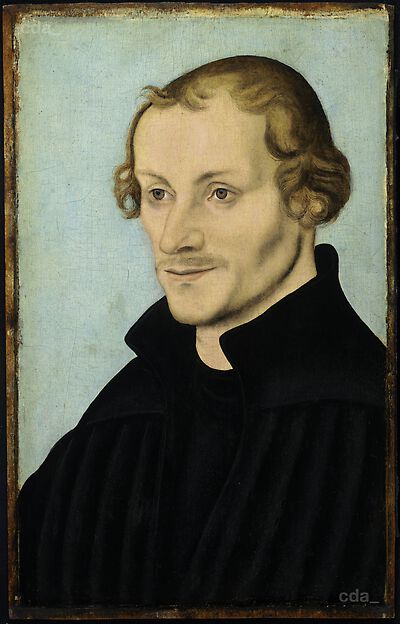 Portrait of Philipp Melanchthon (1497-1560), 1540, Lucas Cranach l'Ancien