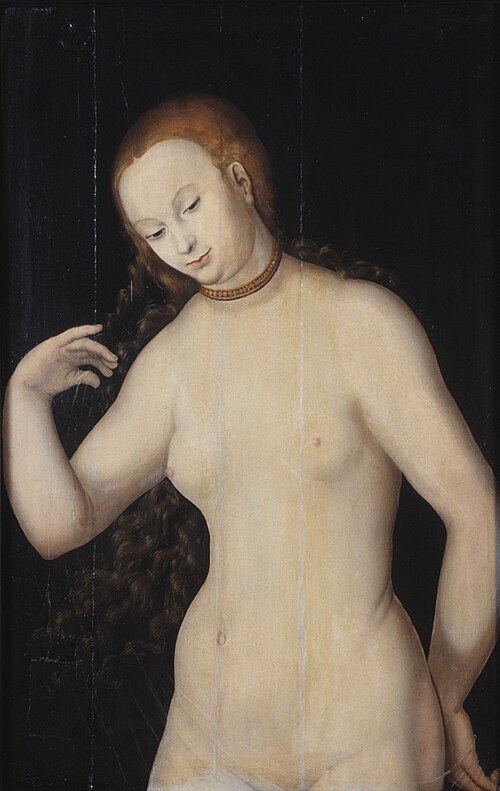 Venus, 1530, Lucas Cranach l'Ancien