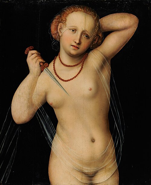 Lucretia, 1525, Lucas Cranach l'Ancien