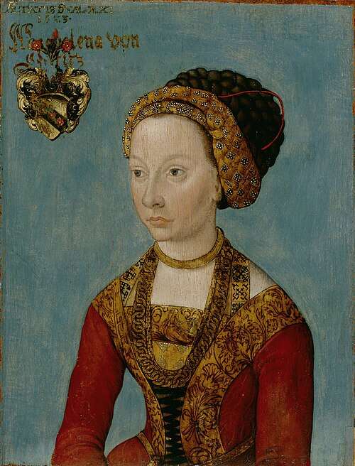 Portrait of a Bride, 1523, Lucas Cranach l'Ancien