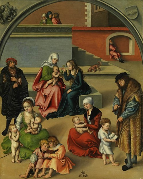 The Holy Kinship, 1511, Lucas Cranach l'Ancien