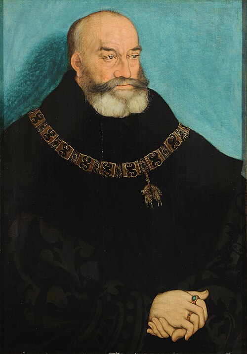 Georges de Saxe (1471-1539), 1534, Lucas Cranach l'Ancien