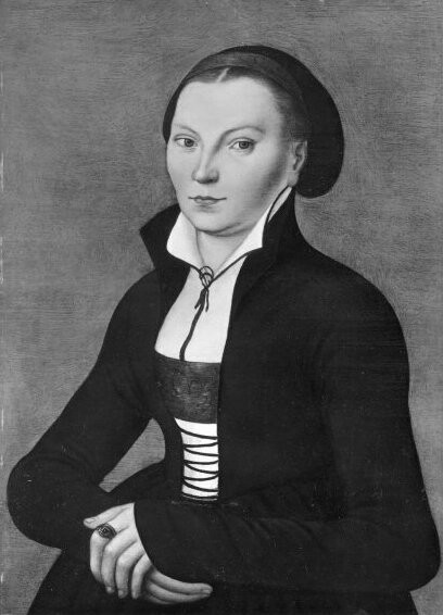 portr. of Catharina Bora, 1525, Lucas Cranach l'Ancien