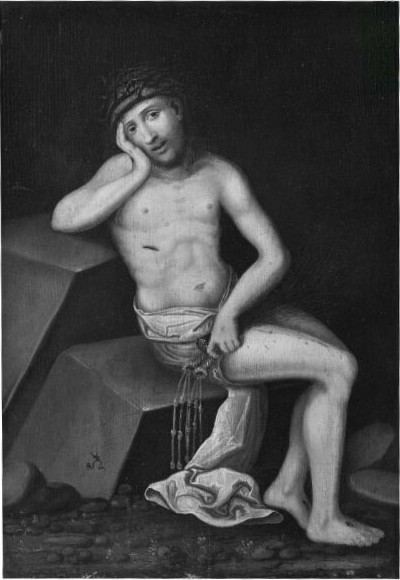 man of sorrows, 1497, Lucas Cranach l'Ancien