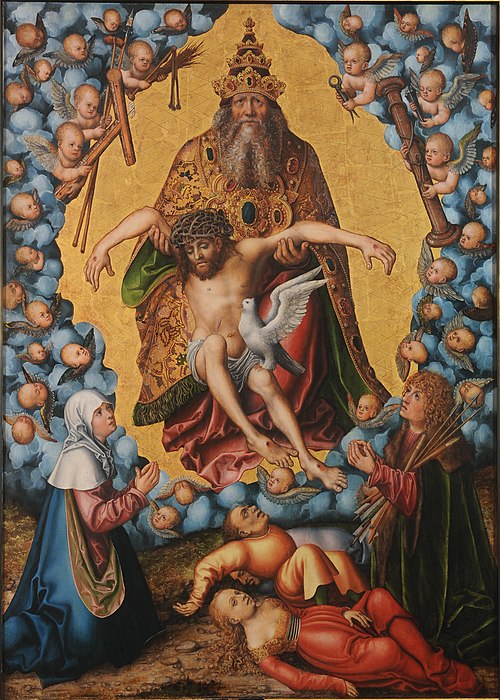 La Sainte Trinité, 1515, Lucas Cranach l'Ancien