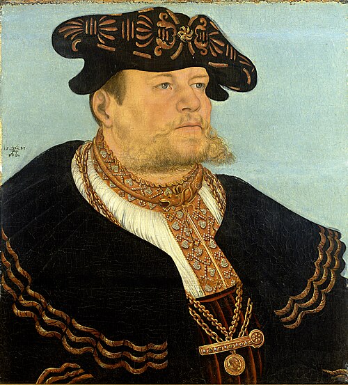 Chancellor Gregor Brück, 1533, Lucas Cranach l'Ancien