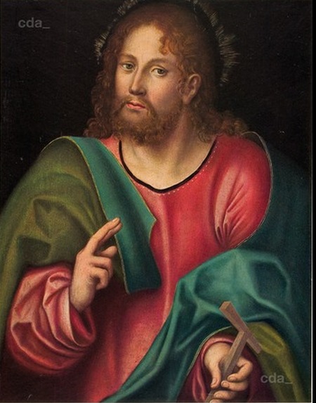 Christ blessing, 1510, Lucas Cranach l'Ancien