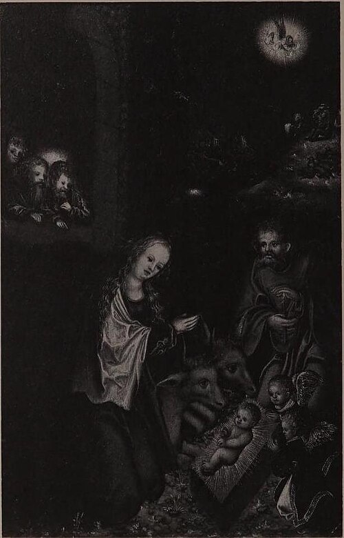 Nativity of Christ, 1519, Lucas Cranach the Elder