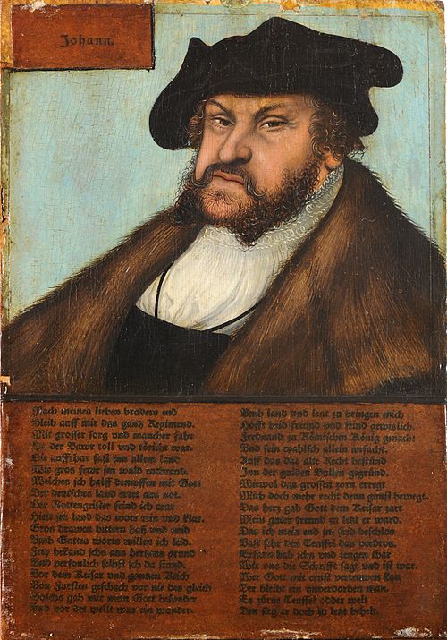 Johann the Steadfast, Elector of Saxony, 1532, Lucas Cranach the Elder