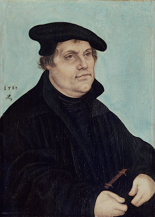 Martin Luther, 1533, Lucas Cranach l'Ancien