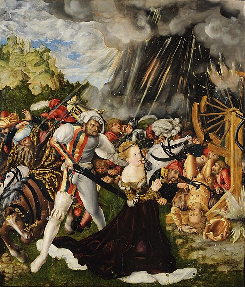 The Martyrdom of St Catherine, 1504, Lucas Cranach l'Ancien