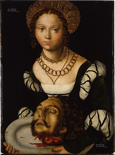 Salome, 1511, Lucas Cranach l'Ancien